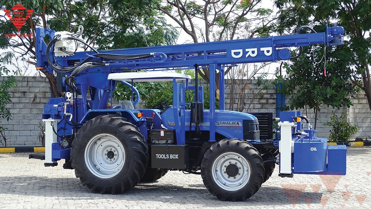 Tractor mounted drilling machine | Paranthaman Exporters - Piling drilling rigs