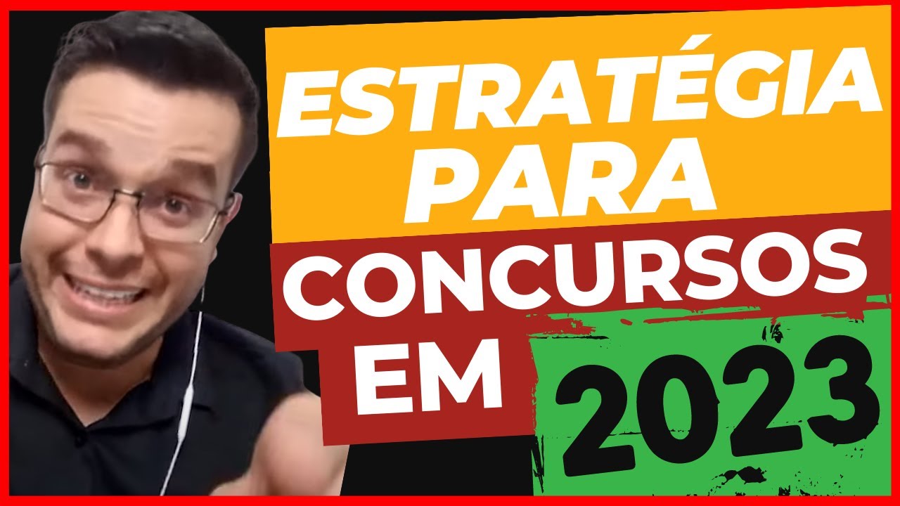ESSA &Eacute; A MELHOR ESTRAT&Eacute;GIA DE ESTUDOS PARA CONCURSOS EM 2023!