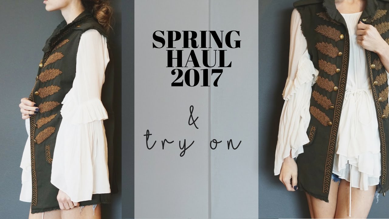 Spring Haul + Try On (Zara, Asos, Earth Brands, H&M, Free People)