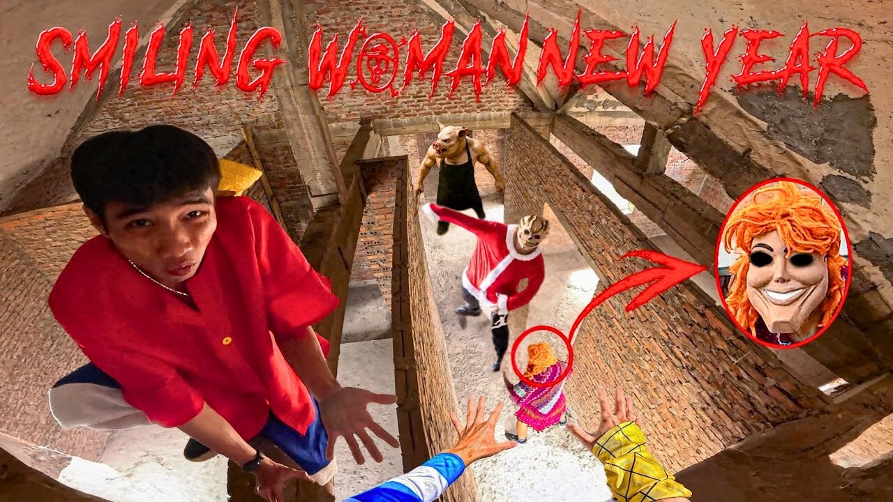 ONE PIECE VS SMILING WOMAN ESCAPE IN REAL LIFE HORROR 70 | Bubbles Passion