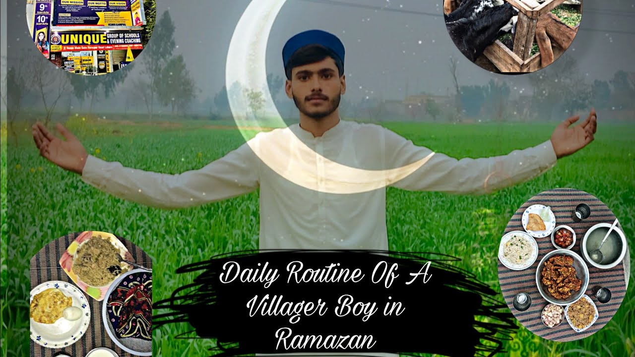 🥰Ramzan Routine of  Villager boy 🥰