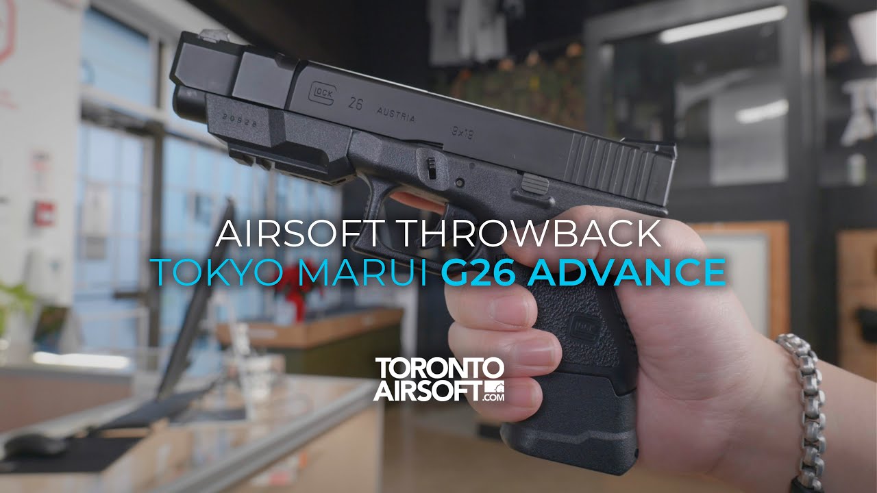 Airsoft Throwback: Tokyo Marui G26 Advance.