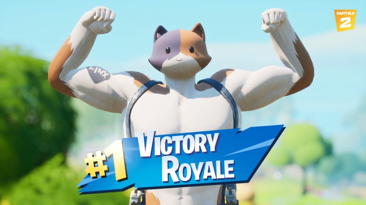 Victoria con la skin MIAÚSCULOS Fortnite