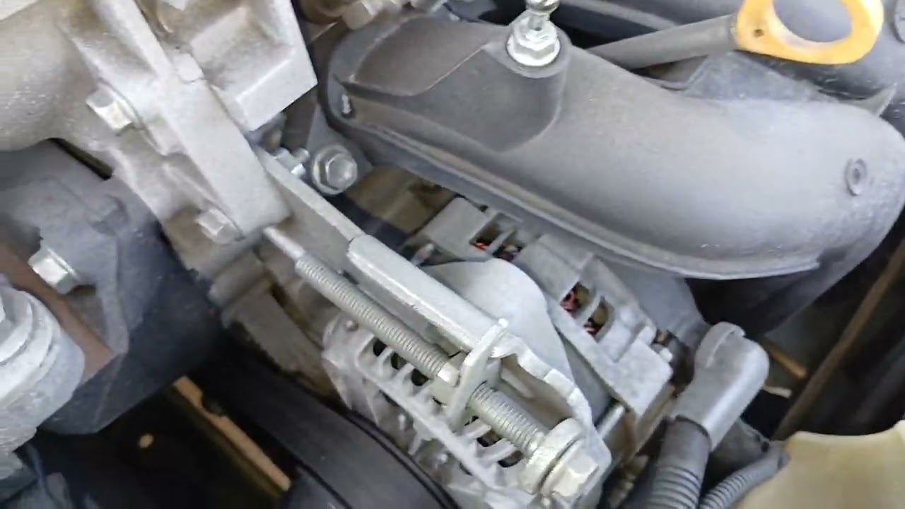 2014-2019 Toyota Corolla 1.8L Alternator LOCATION.
