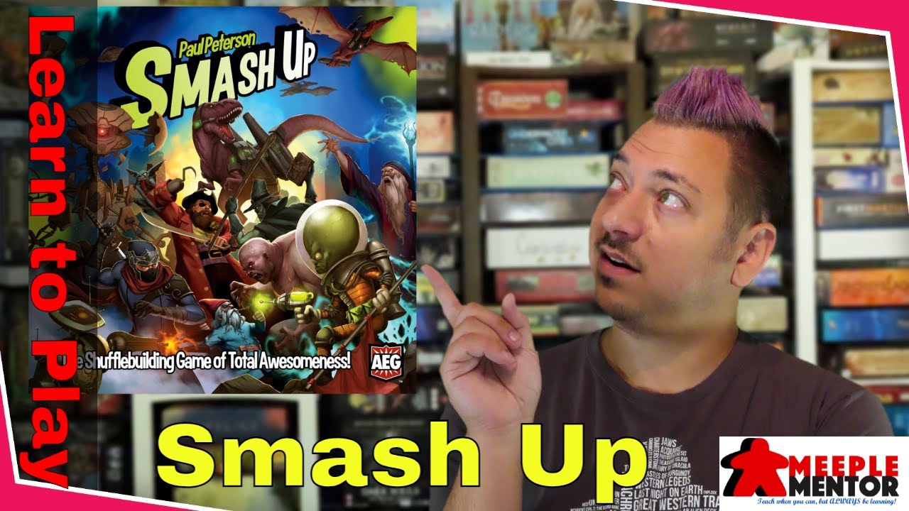 Learn to Play Smash Up (full rules with expansions)