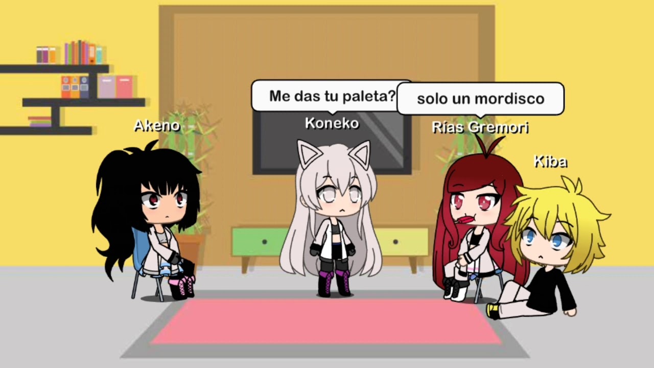 high School DxD reaccionando a charlotte