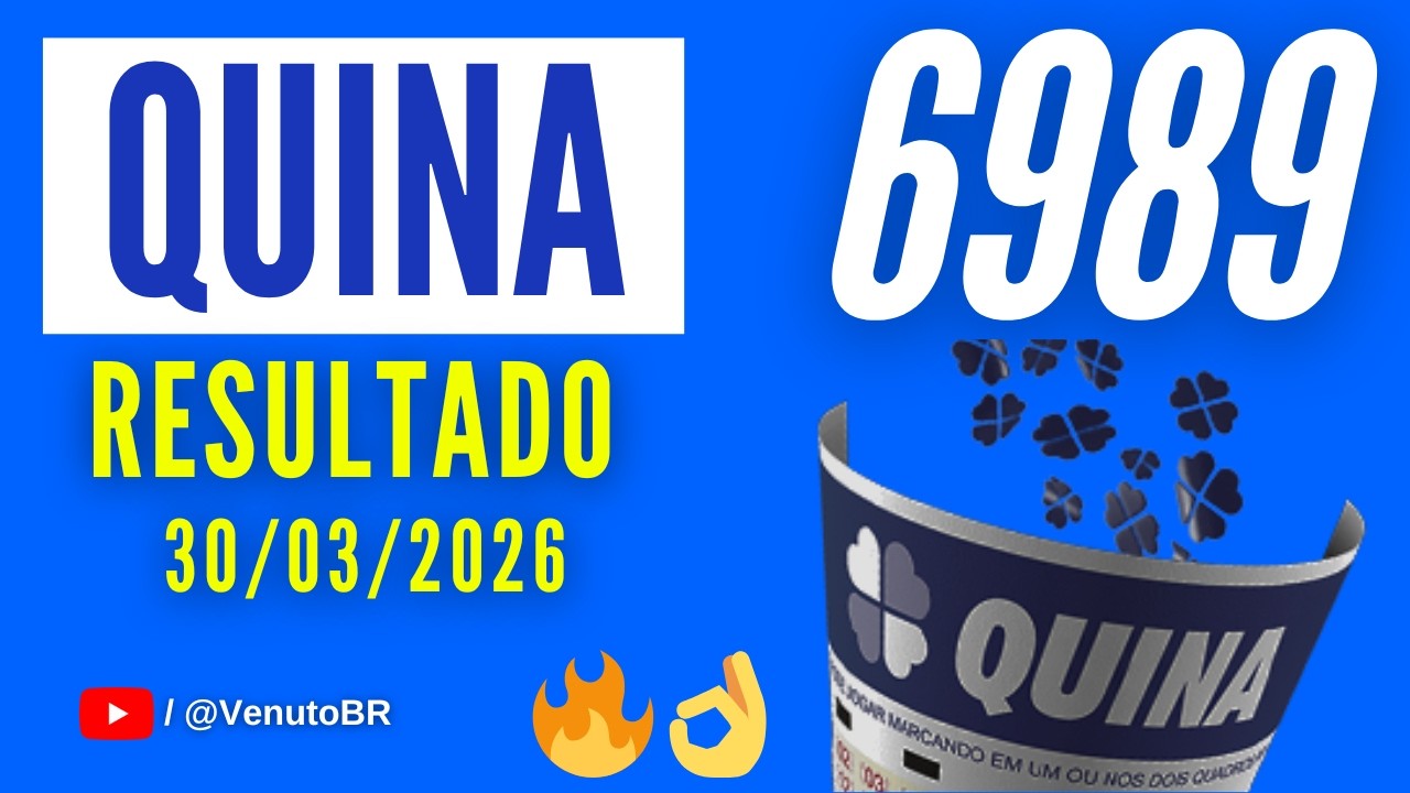 🍀 RESULTADO QUINA 6989