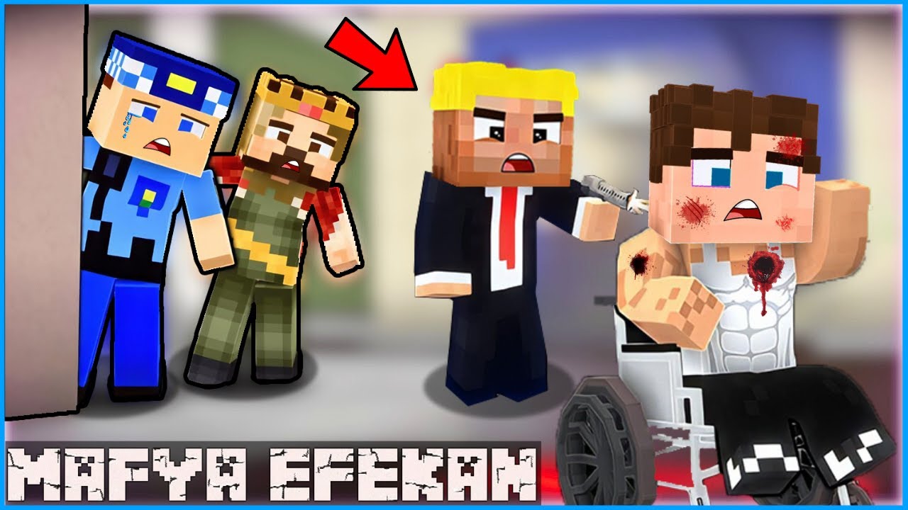MAFYA EFEKAN ALPERENE TUZAK KURDU, ALPERENİ ÖLDÜRDÜ 😱 - Mimecraft