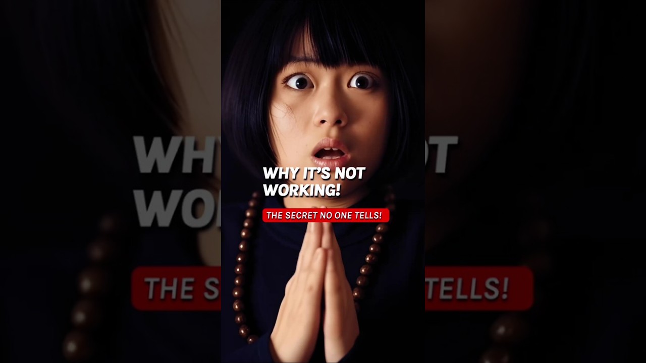 Nam Myoho Renge Kyo Is Not Working? #nammyohorengekyo #nichirenbuddhism #shorts