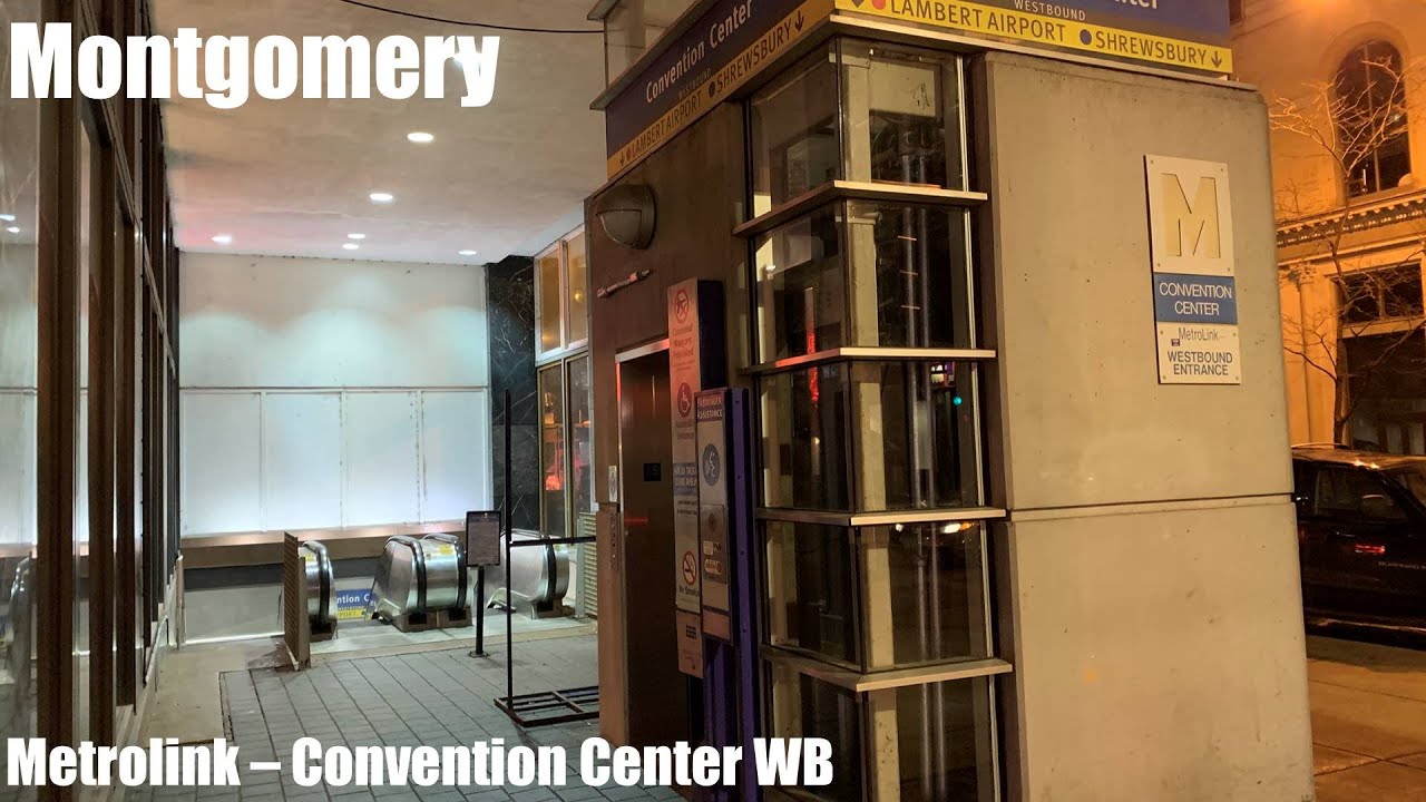 Montgomery Hydraulic Elevator @ Convention Center WB Metrolink Station - St. Louis, MO