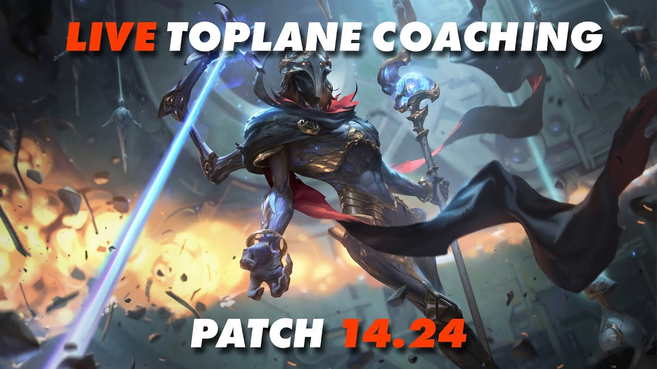 LIVE Toplane Coaching // Patch 14.24
