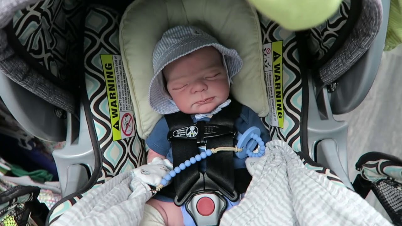Reborn Doll DITL Out Shopping With Bennett! Shopping, Changing, Haul, And More!