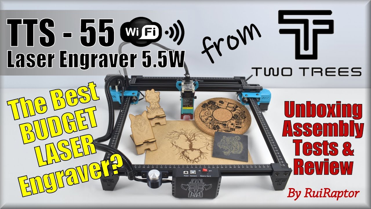 TwoTrees TOTEM TTS-55 - Laser Engraver With WIFI Connection