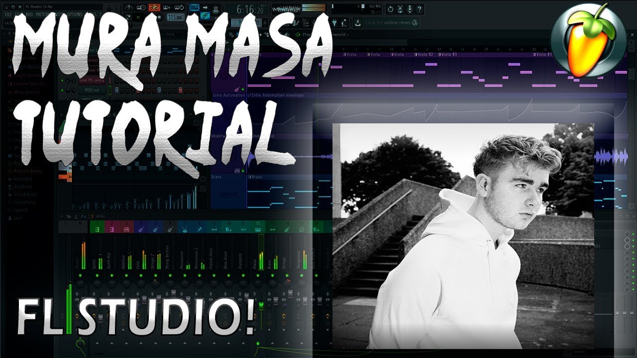 How to make a Mura Masa type beat in FL Studio (EASY TUTORIAL)