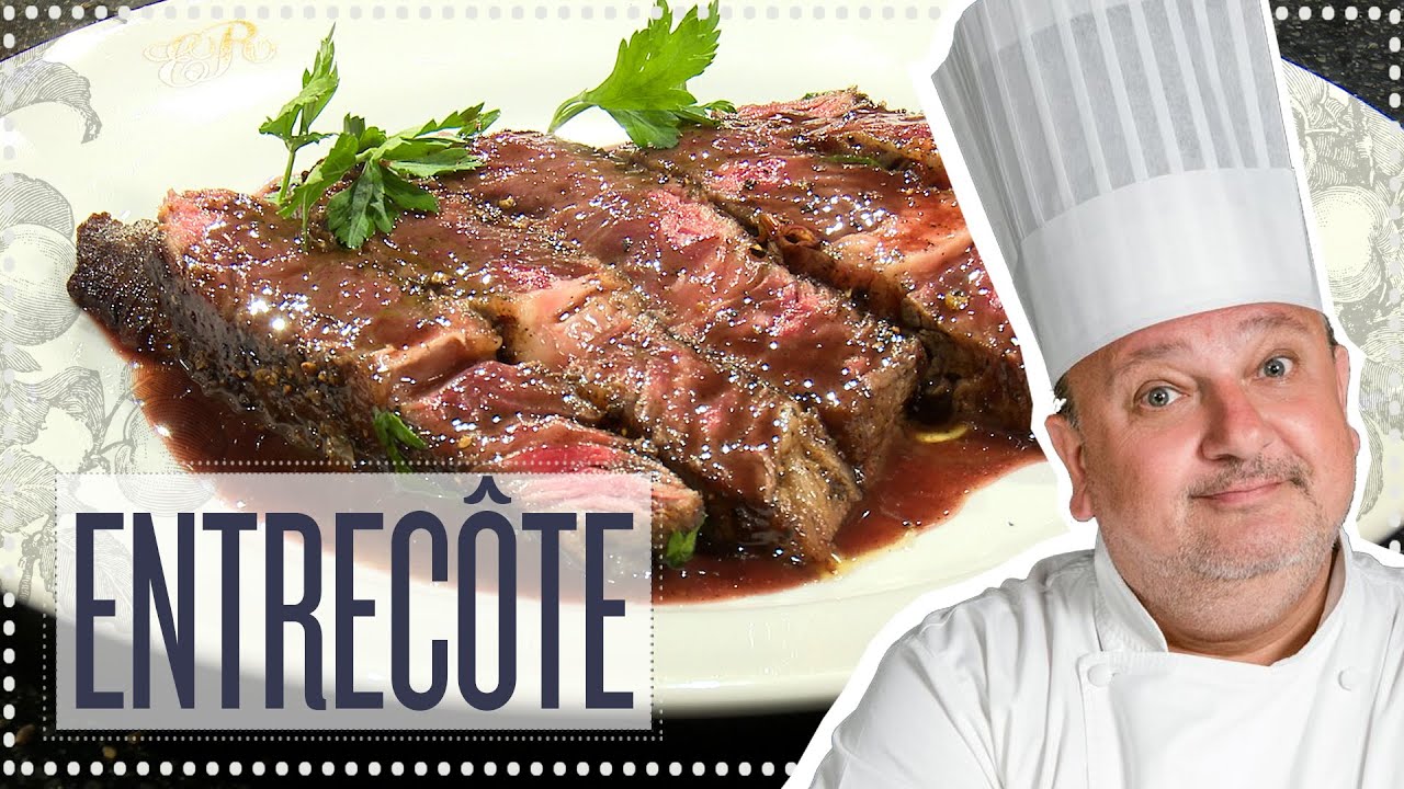 ENTRECÔTE AO MOLHO DE VINHO MERLOT | ERICK JACQUIN