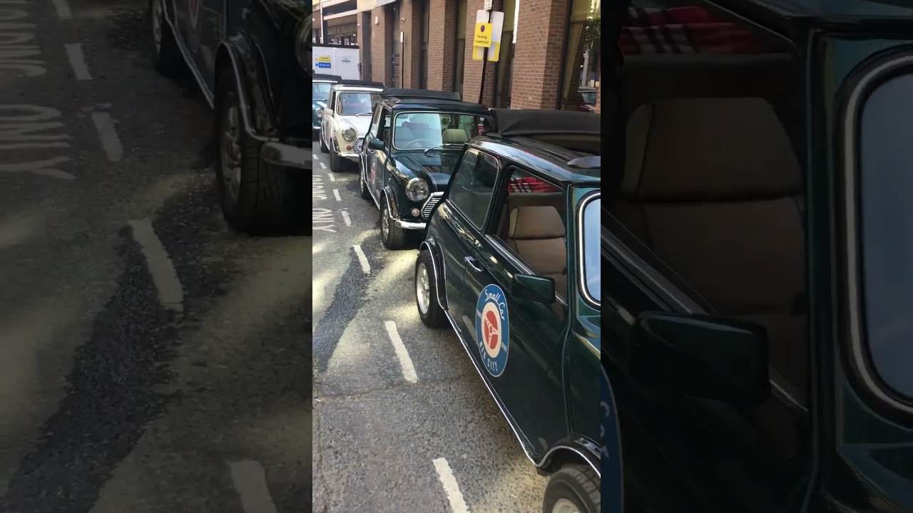 Proper Minis in London 🏴󠁧󠁢󠁥󠁮󠁧󠁿 #mini #italianjob #shorts