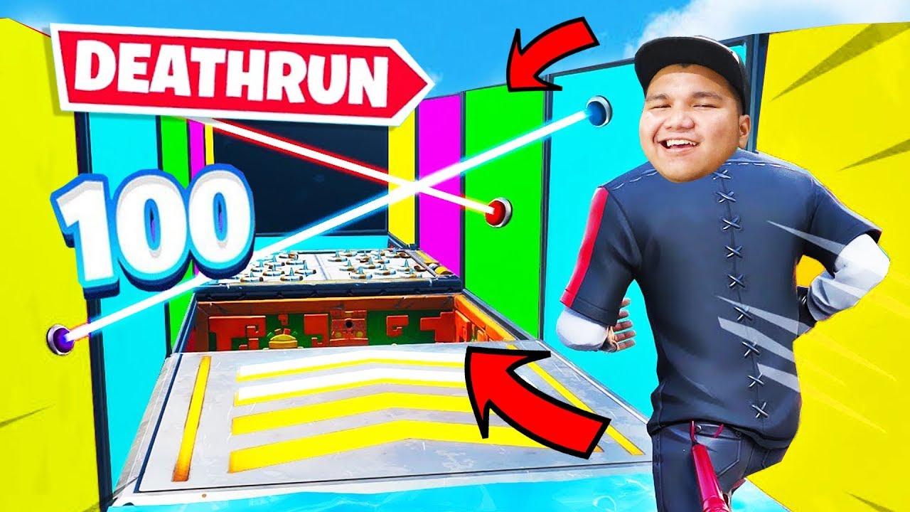 (Easy!) OOHAMI😆 cuba main ''DEATHRUN 100 LEVEL'' Challenge! | FORTNITE MALAYSIA