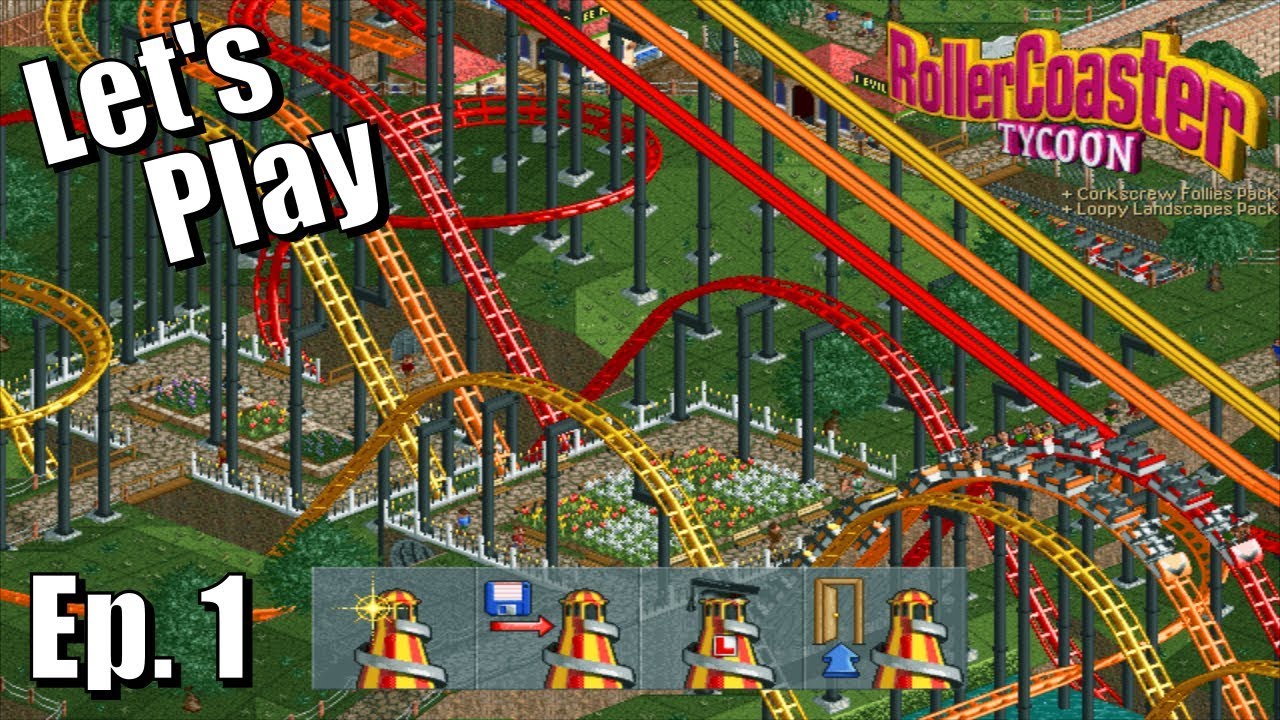 | Let's Play | RollerCoaster Tycoon - My First Park! (Ep. 1)