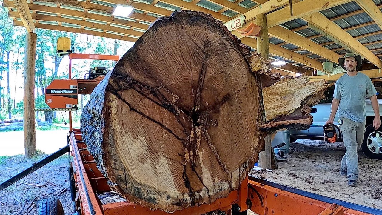 Quarter Sawn Lumber from a GIANT Red Oak