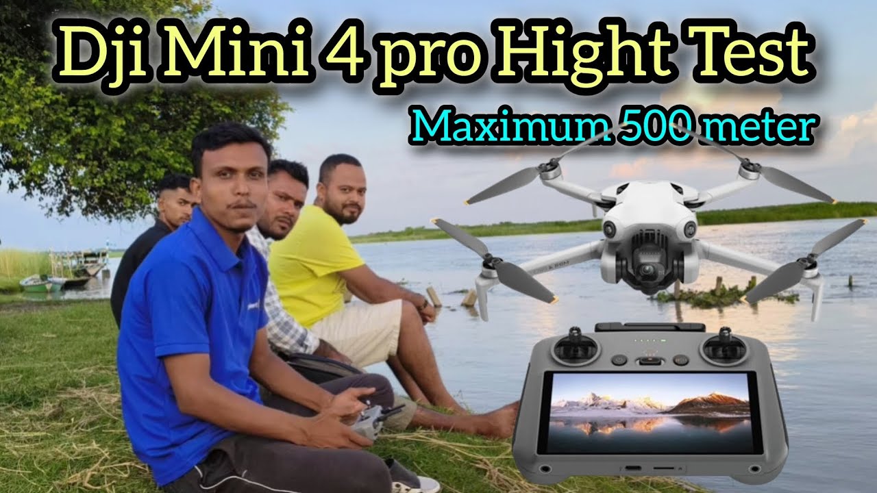 DJI Mini 4 Pro Maximum Height Test | Altitude Limit Test Flight❤️