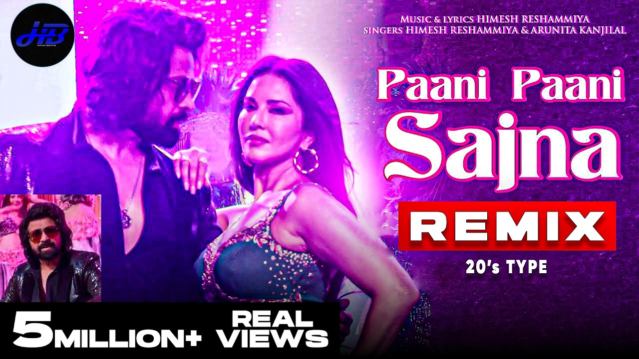 💜 Paani Paani Sajna (2000's type REMIX) | Himesh Reshammiya & Arunita Kanjilal | Badass Ravi Kumar