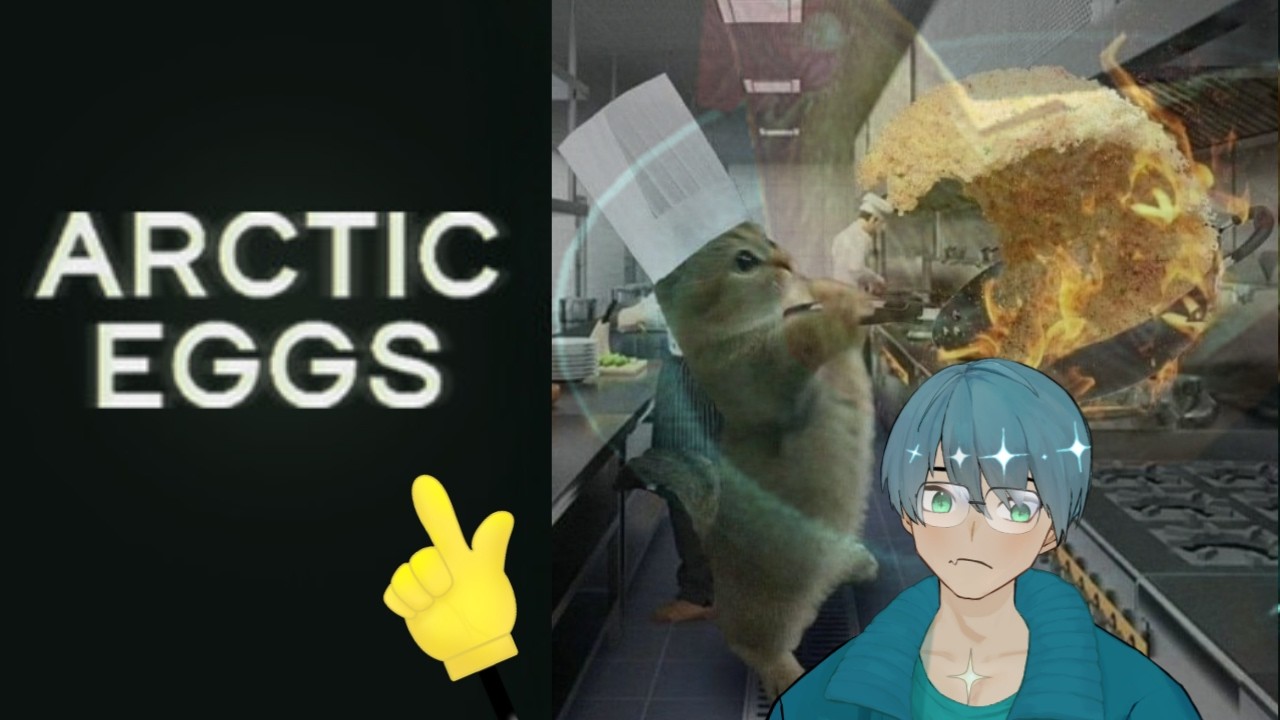 Cooking EGGS - Arctic Eggs [Vtuber]