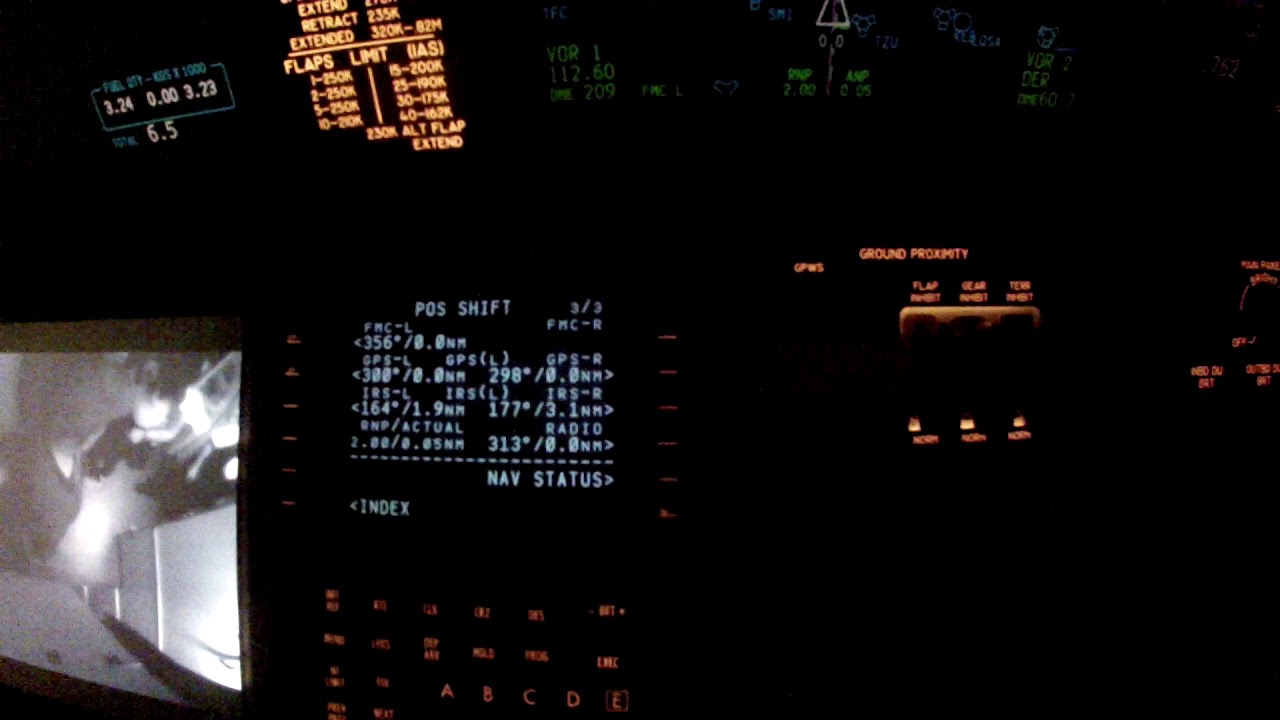 B737 Single FMC Operation - FMC FAIL Boeing 737