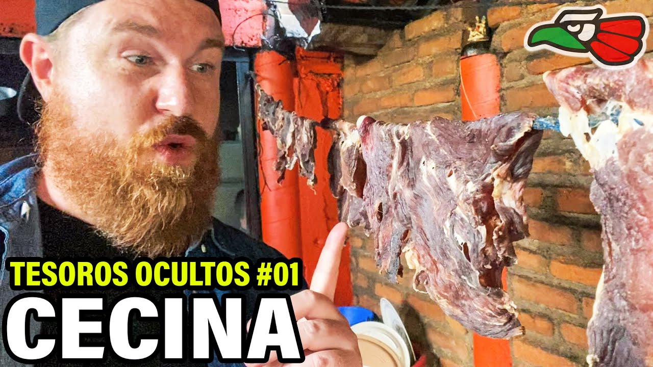 Probando TACOS DE CECINA 🇲🇽