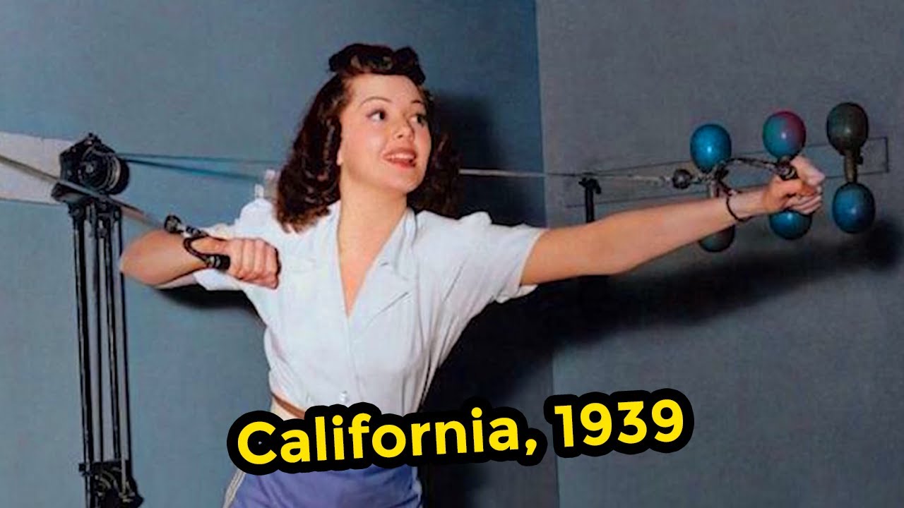 We COLORIZED Photos of WOMEN'S SPORTS in the 1900-1950s - USA