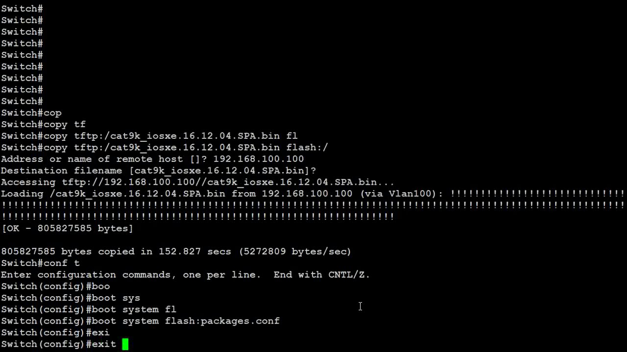 How to Upgrade Cisco 9400 Chassis Software IOS XE