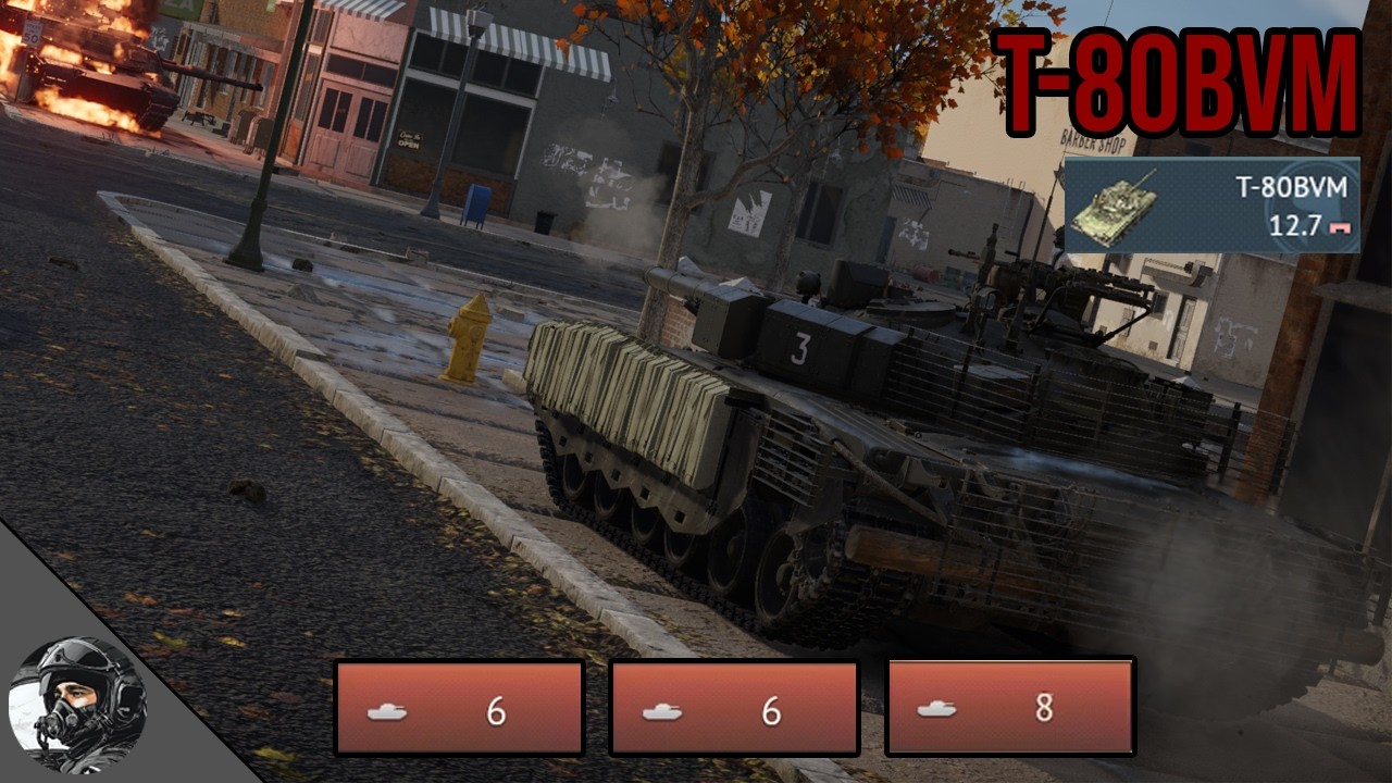 With Great Mobility, T-80BVM is One of My Favorite Top Tier Tank In-Game ( WAR THUNDER )