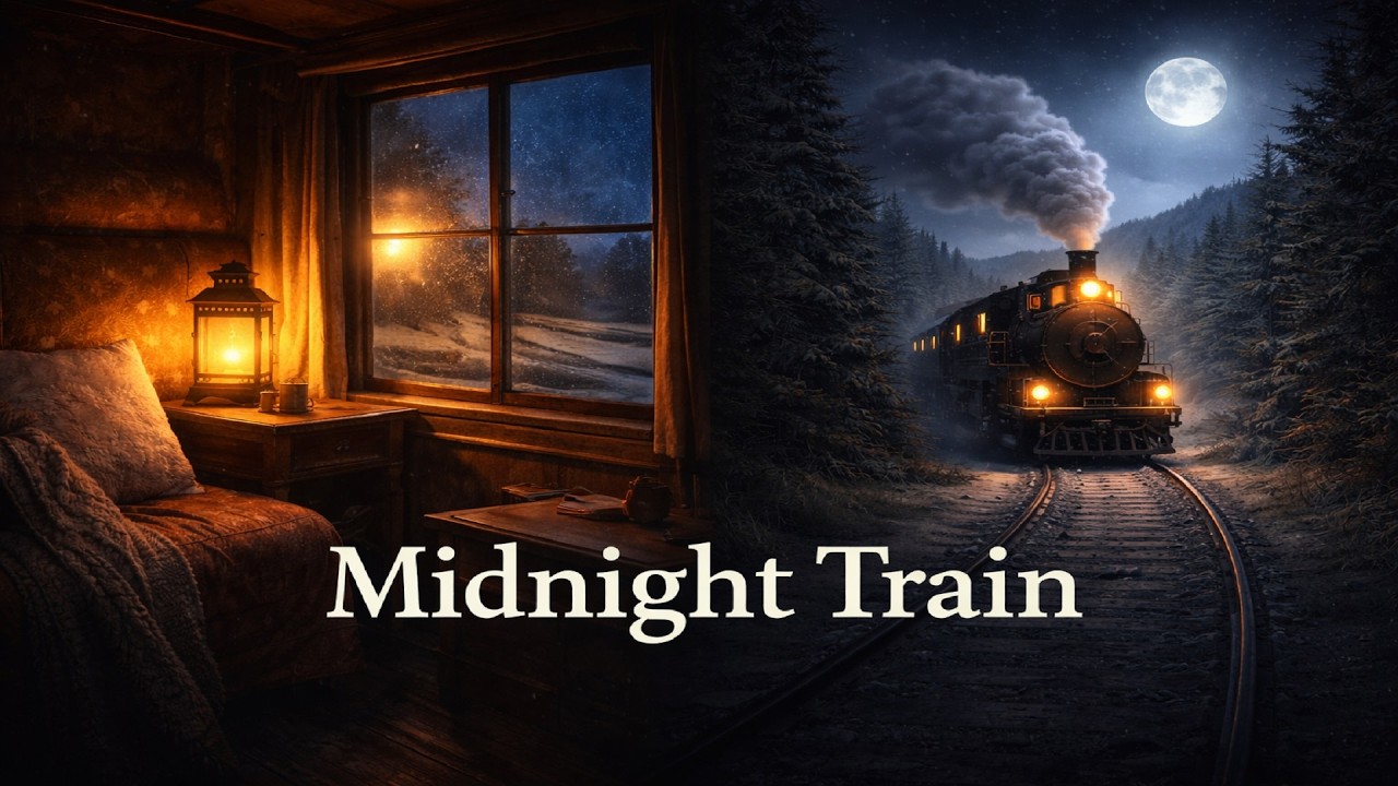 The Midnight Train to Quiet Dreams | 2 Hour Bedtime Story for Deep Sleep
