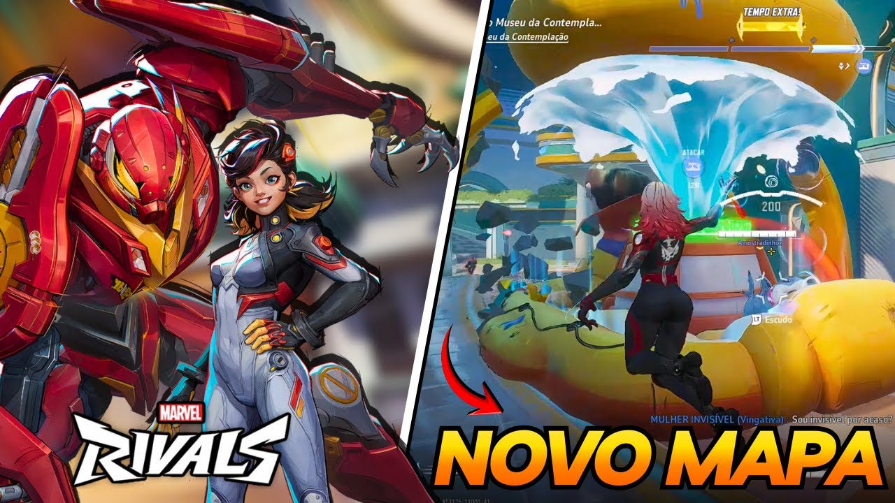 NOVO MAPA MUSEU DA CONTEMPLAÇÃO no Marvel Rivals.
