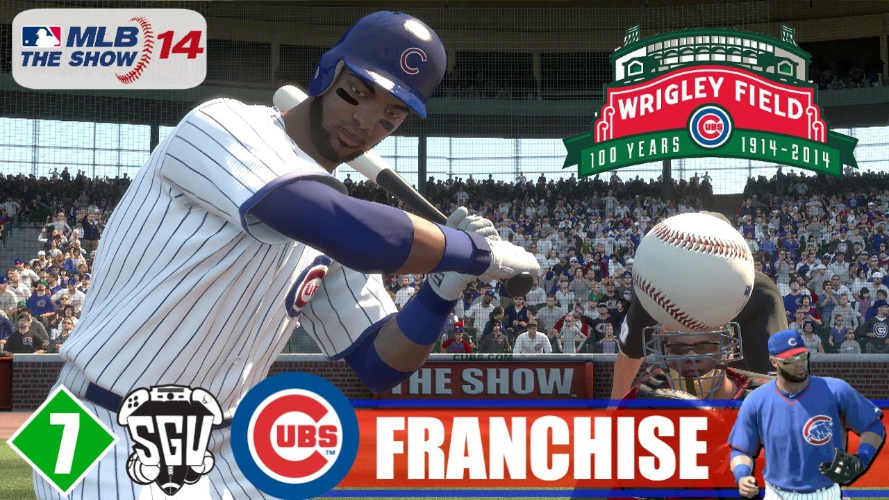 MLB 14: The Show (PS4) Chicago Cubs Franchise - EP7 (vs Reds)