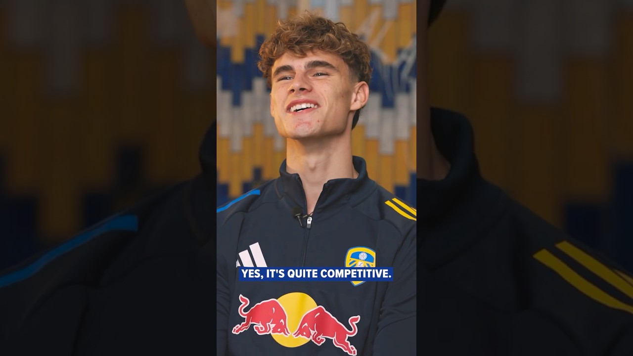 Harry Gray on signing first Leeds United professional contract