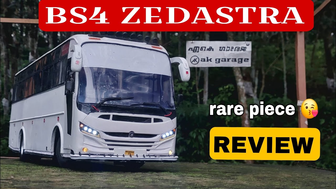 bs4 zedastra review. miniature bus making.  bus making malayalam. kerala tourist bus miniature.