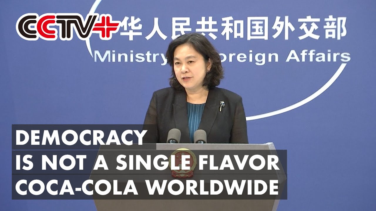 China Says Democracy Is Not A Single Flavor Coca-Cola Worldwide