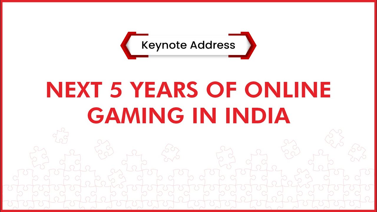KEYNOTE SESSION: Next 5 Years of Online Gaming in India | India Gaming Summit 2024