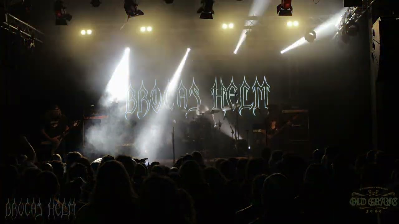 Brocas Helm live at Old Grave Fest X 13.10.2023
