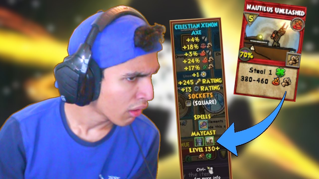Wizard101 Visionary (130) Fire PvP: May Cast NAUTILUS UNLEASHED!