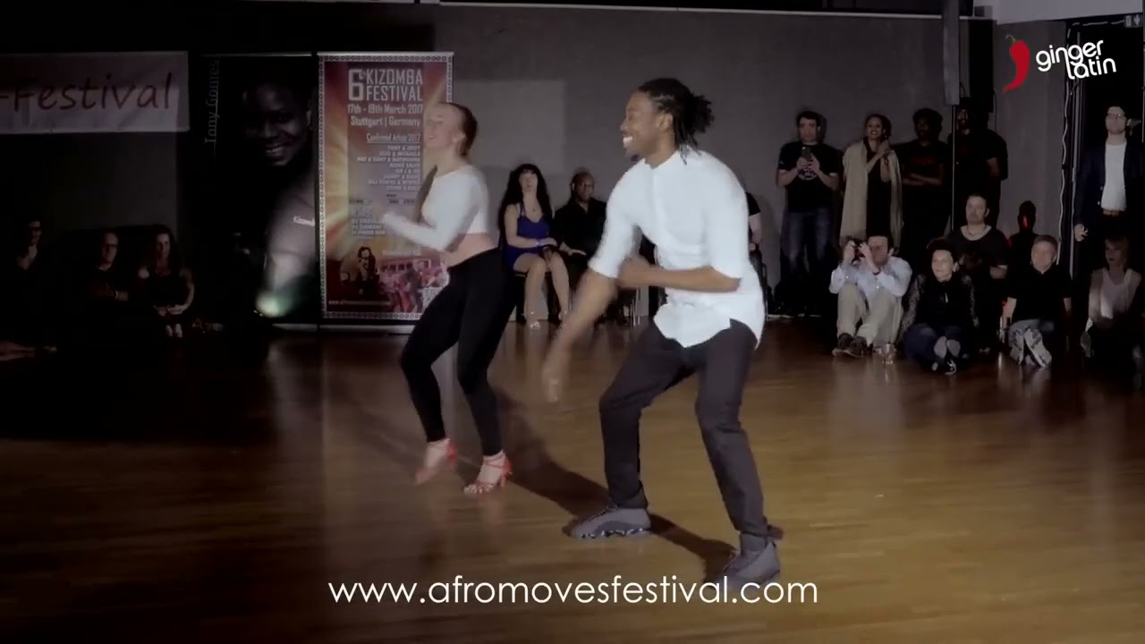 JOJO & Mikaela   Kizomba   Urban KIZZ   AfroMoves Kizomba Festival 2017   Gingerfilm Latin 720p, h26