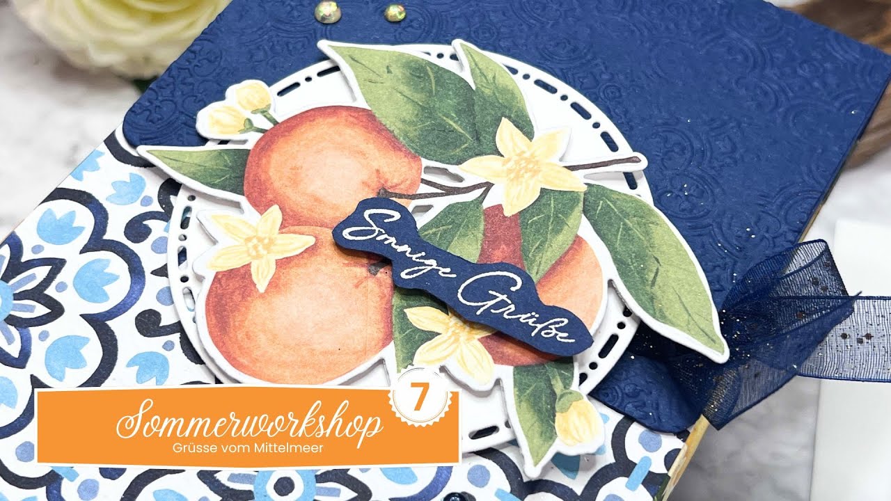 FINALE | Sommerworkshop Sonnige Grüße | Reisesicher eingepackt | Verpackung für 4 Karten & Umschläge