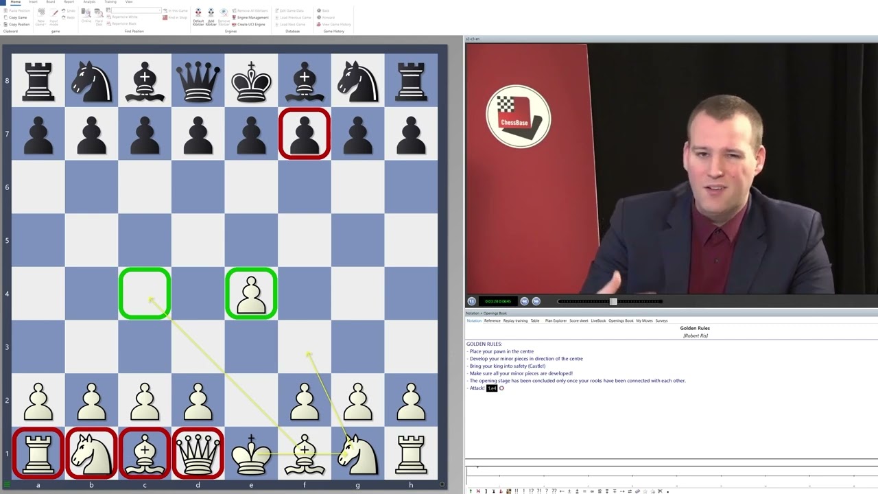 Robert Ris - Basic Opening Strategy - The Golden Rules