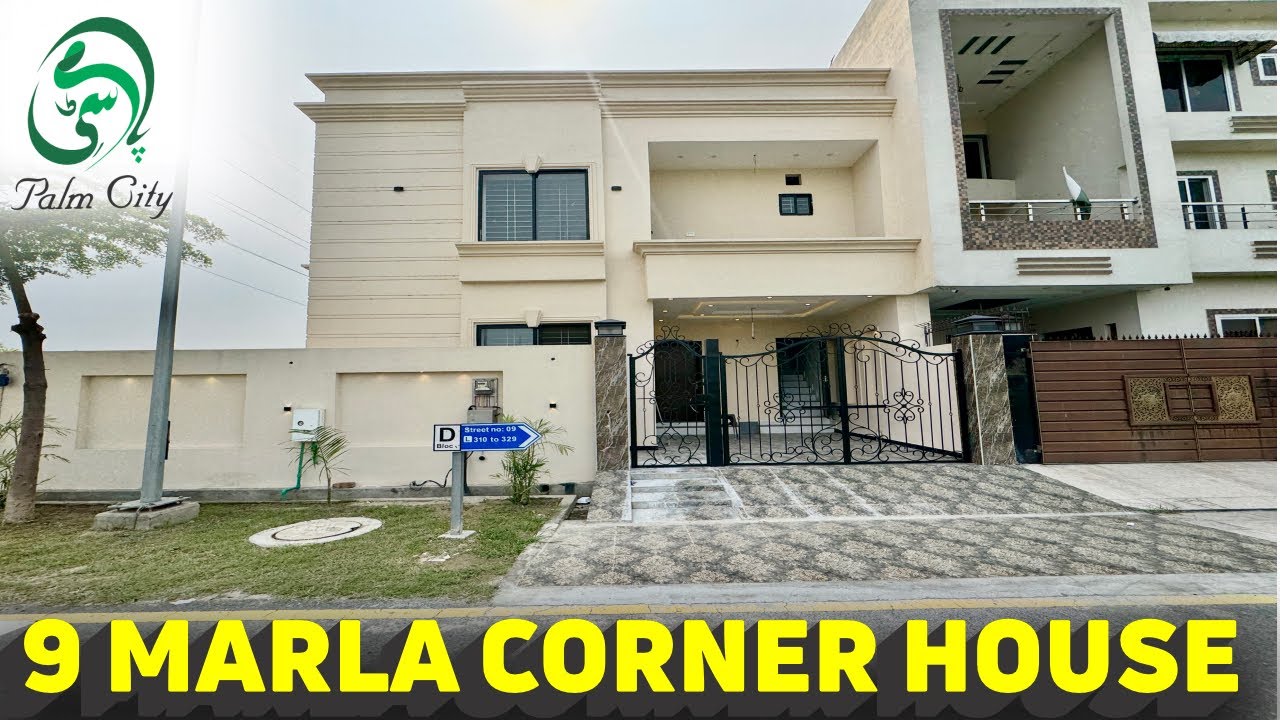 🏡 *Luxury 9 Marla Corner House for Sale | Royal Palm City, Gujranwala* 🌟