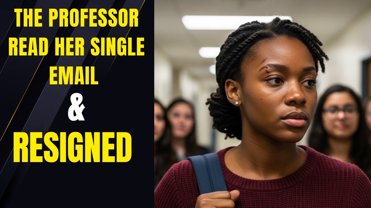 she Sent That Mail, and a Prof Walked Out of The Univerity.... But