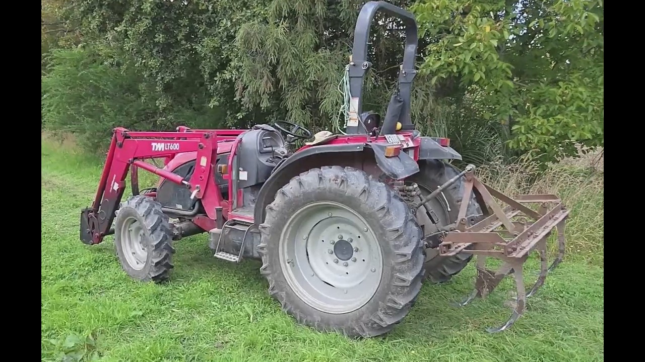 Cultivating / tilling some fields for overwinter cover crops 2026