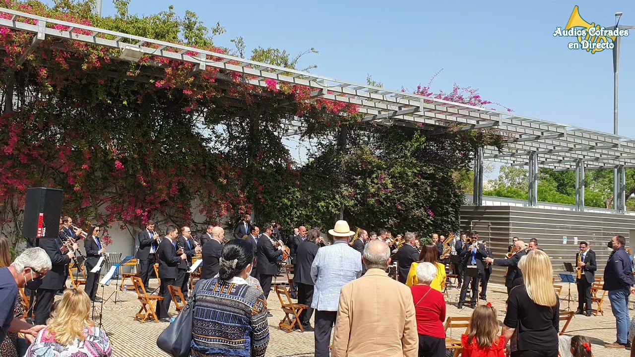 Himno de Andalucia y España - Concierto BM Maestro Tejera en Tomares 2021
