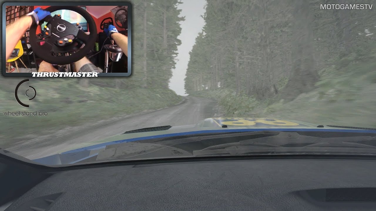 DiRT Rally w/ Thrustmaster T-GT & Rally Wheel Sparco R383 + TH8A Shifter [WheelCam]