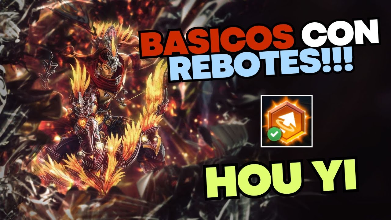 HOU YI CON REBOTES EN LOS BASICOS ES DEMENCIAL - Warchiwar - Smite 2 Rankeds