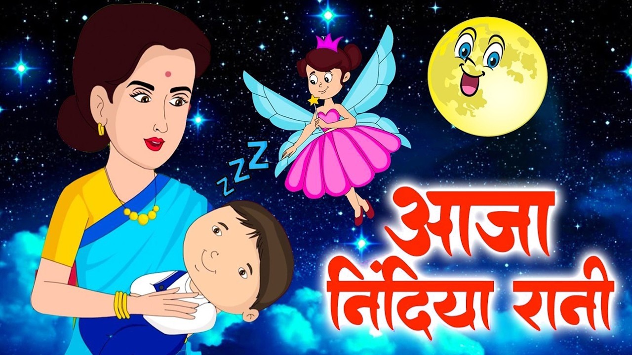 आजा निंदिया रानी आजा | Aaja Nindiya Rani Aaja | Hindi Lullaby for Babies |#nurseryrhyme